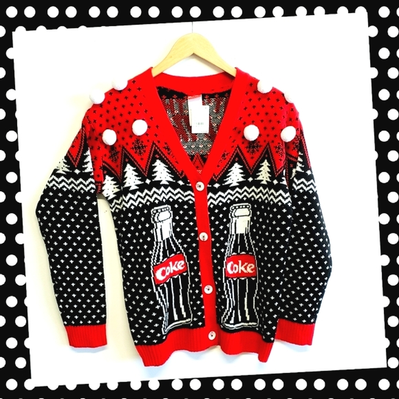 Coca Cola Sweaters - SALE NWT Coca-Cola Holiday Sweater